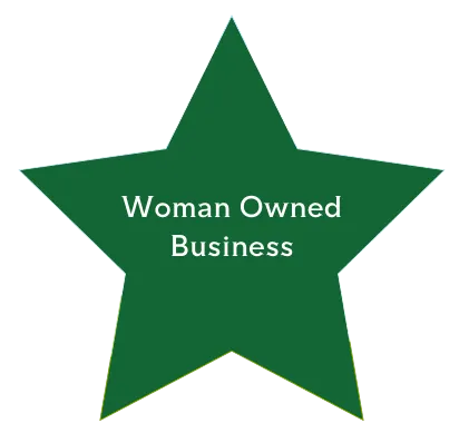 Woman owned business.